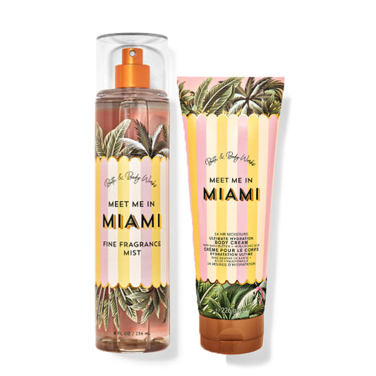 Bath and Body Works - Meet me in Miami Set