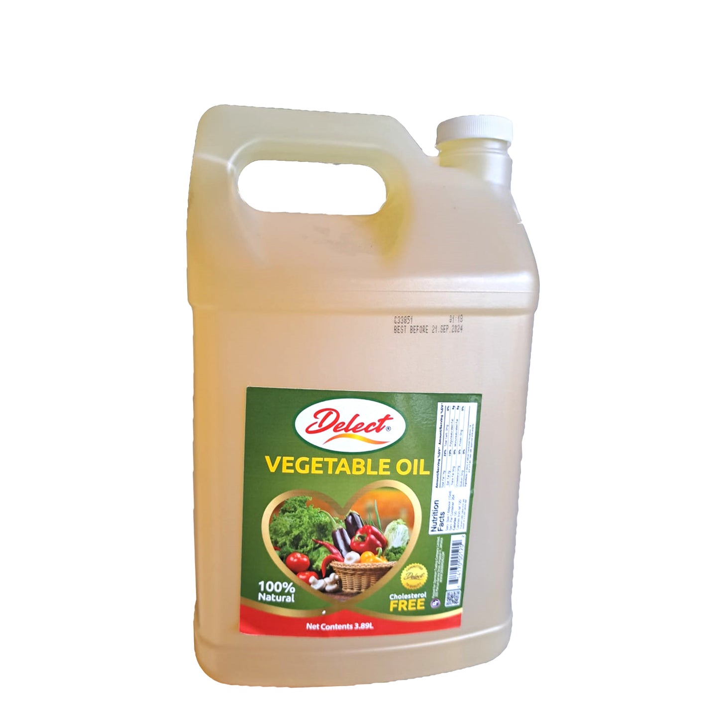 Delect Vegetable Oil 3.89L