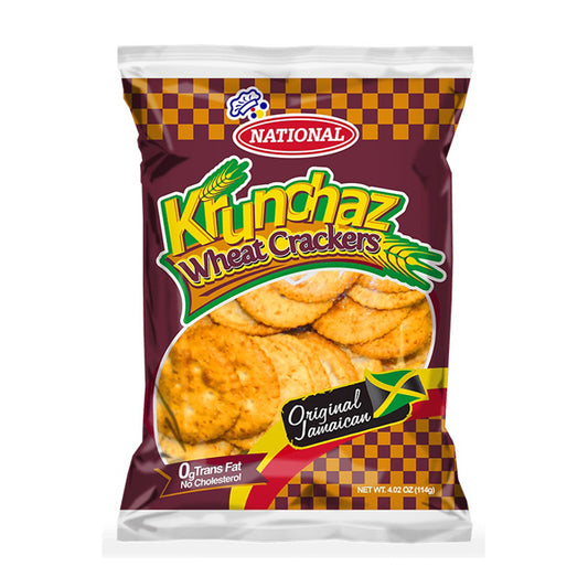 National Krunchaz Wheat Crackers 112g