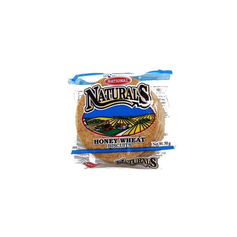 National Naturals Honey Wheat Biscuit 55g