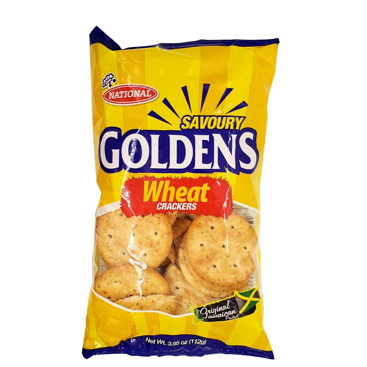 National Savoury Golden Wheat Crackers 112g