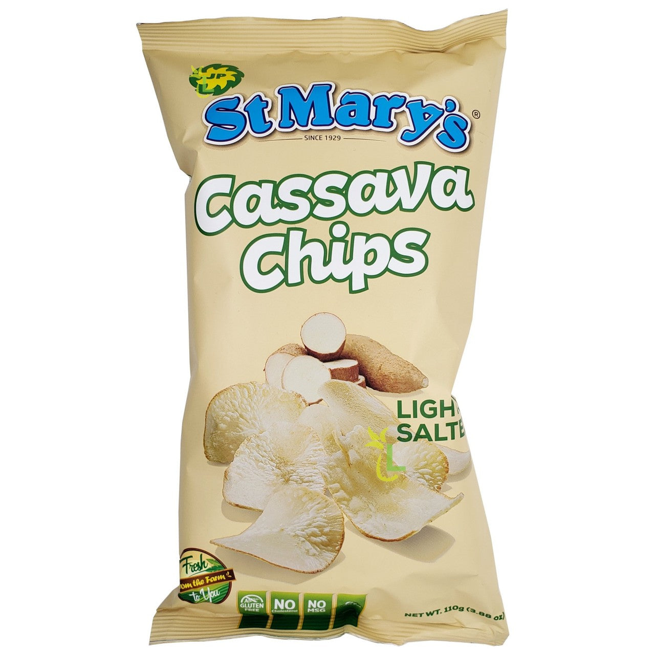 St. Mary Cassava Chips (lightly salted)