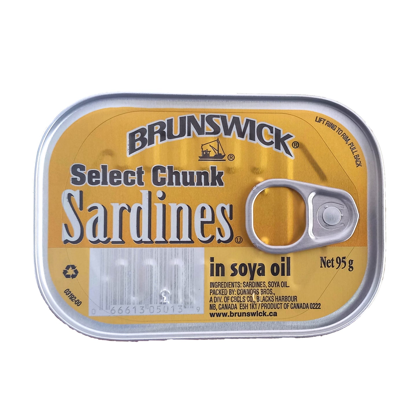 Brunswick Sardine in Soya oil 106g