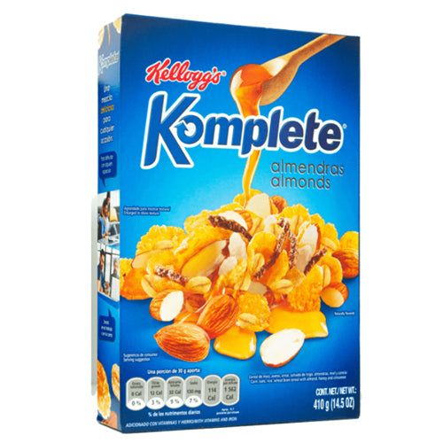 Kelloggs Komplete Almonds 390g