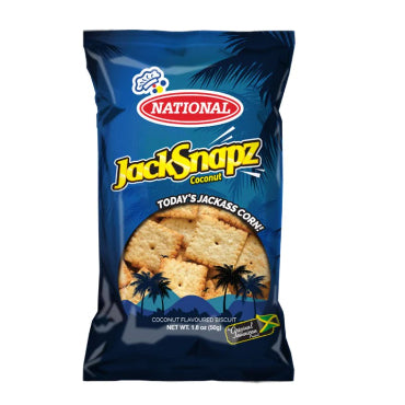 National Coco Jack Snapz Coconut Biscuit 50g