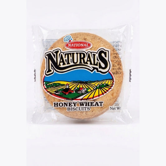 National Naturals Honey Wheat Biscuit 55g