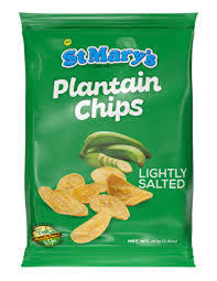 St Mary Plantain Chips Lightly Salted